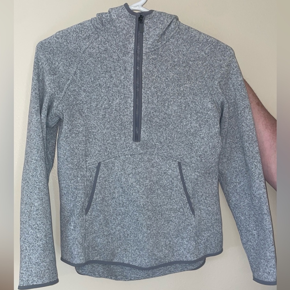 Lululemon Gray Quarter-Zip Sweater